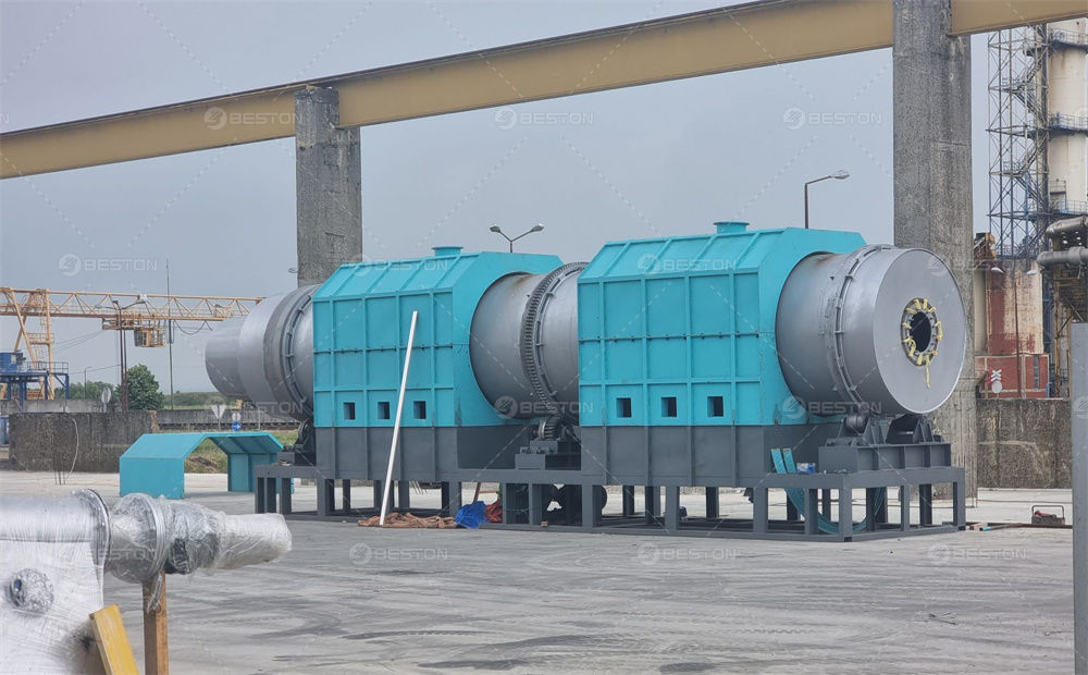 BST-50型号克羅地亞稭稈炭化設備第1張