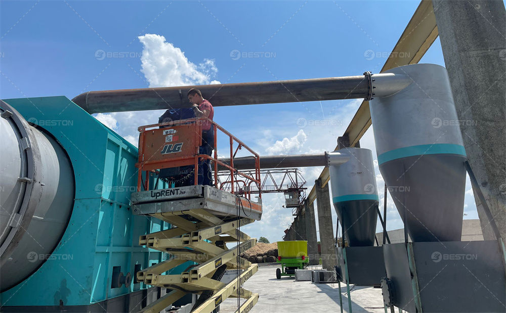 BST-50型号克羅地亞稭稈炭化設備第3張