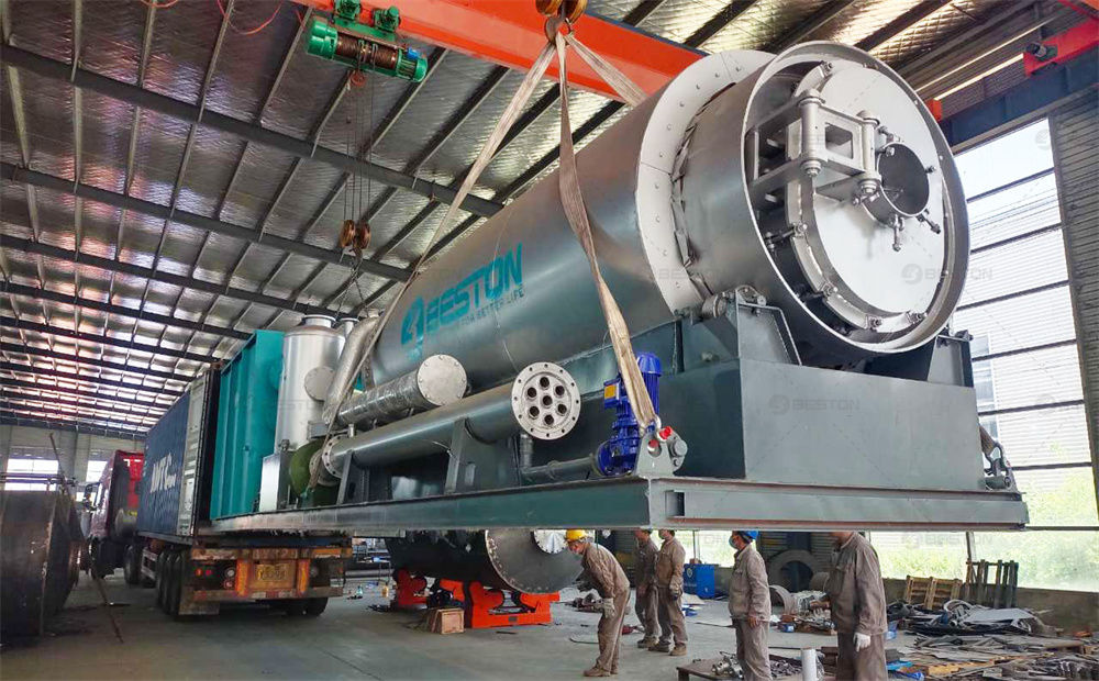 BLJ-3型号日本廢輪胎煉油設備第10張