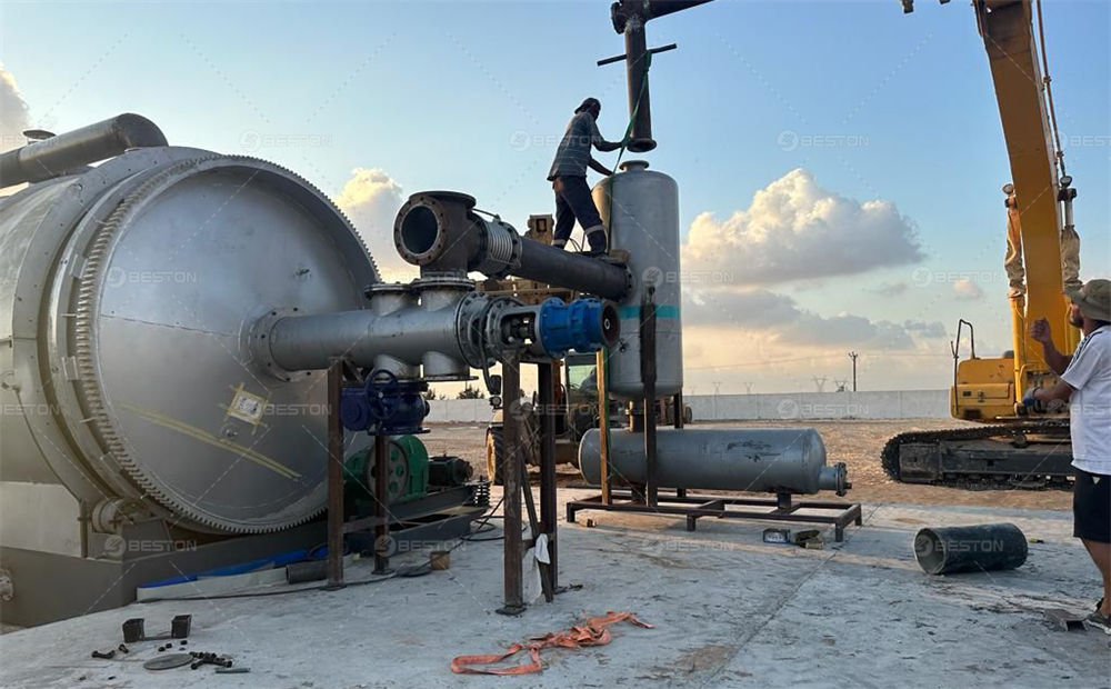 BLJ-16型号利比亞油泥熱解設備第7張